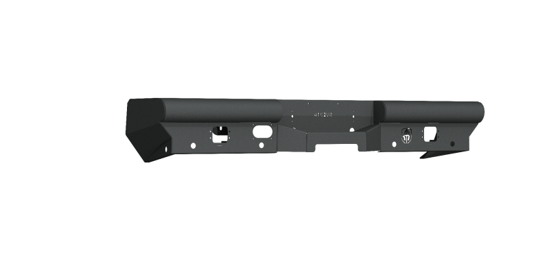 Ram 2500 Bumper - Rear - Road Armor - Vaquero - Tex Blk - `19-`20